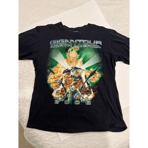 Gigantour Megadeth Tour Shirt SizeMedium In Flames Rock Children of Bodom Metal